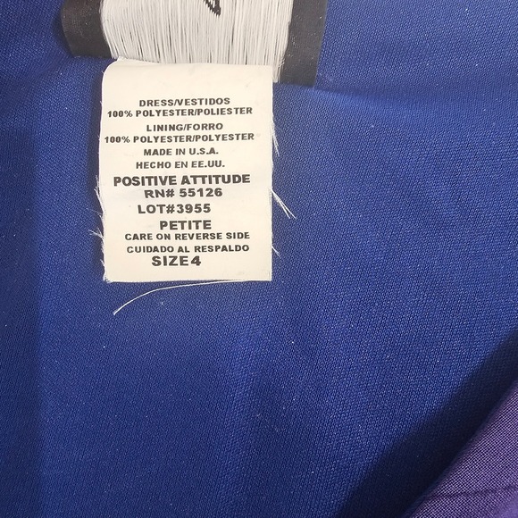 Positive Attitude Whimsigoth Floral Asymmetrical Midi Dress Petite 4 - Picture 5 of 6